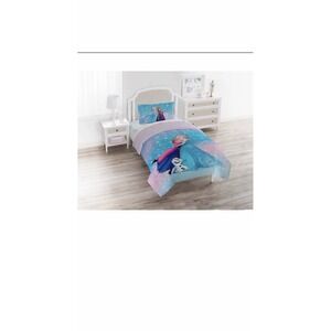 Disney Frozen Twin Comforter 64x86 Super Soft Elsa Anna Olaf Kids‎ Bedding